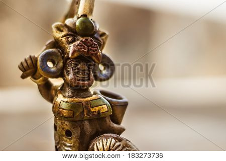 Aztec Mexican Warrior Handicraft
