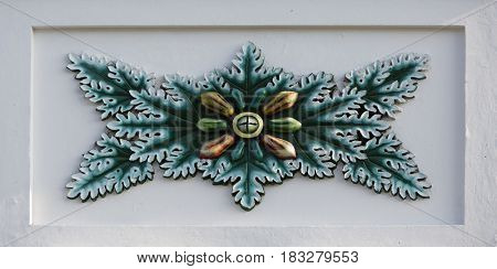 Detail of the Pagelaran hall of the Yogyakarta Kraton