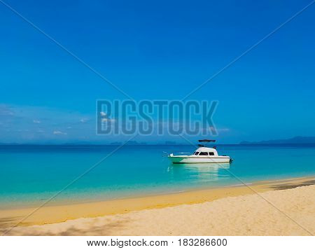The Ko Kradan, an island in the Andaman Sea, Thailand