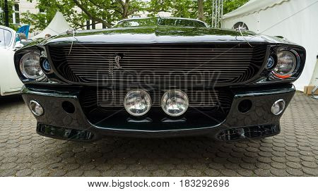 BERLIN - JUNE 14 2015: Pony car Ford Shelby GT500 