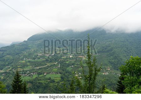 Macahel Valley In Eastern Black Sea, Artvin, Turkey.