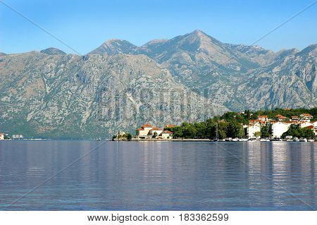 Bay of Kotor, Montenegro. Beautiful nature in Montenegro