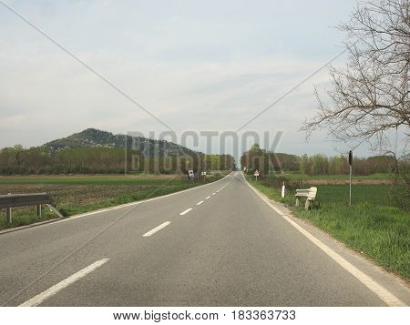 Valcerrina Road Near Chivasso