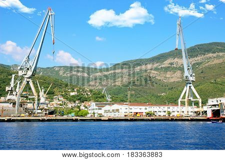 Bay of Kotor, Montenegro. Beautiful nature in Montenegro