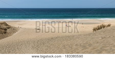 Playa Del Castillo, Fuerteventura, Spain