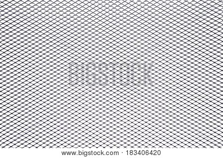 Lattice background black and white, grid texture