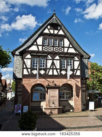 Old Renovated Half Timbered Houses