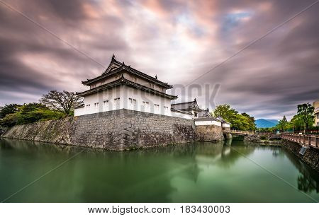 Shizuoka, Japan at historic Sumpu Castle.