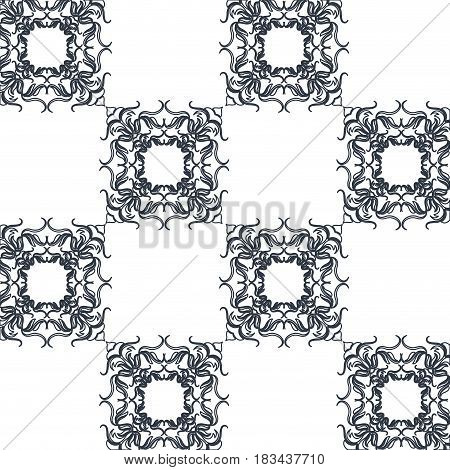 seamless textute vintage decorative ornate design vector illustration