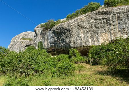 Cave City in the Cherkez-Kermen Valley, Crimea