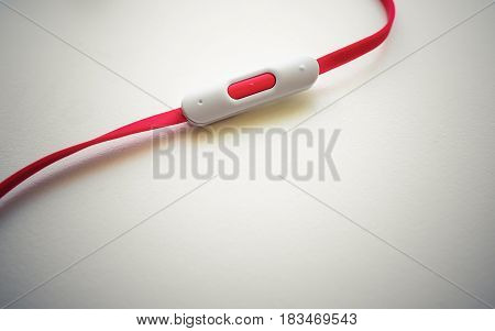 On-Ear Headphone on Elegance Clean White Background