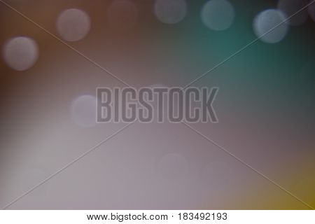 Beautiful backdrops colorful bokeh blurred defocused dots soft lights background with selective focus.