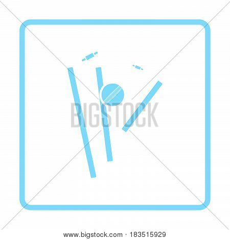 Cricket Wicket Icon
