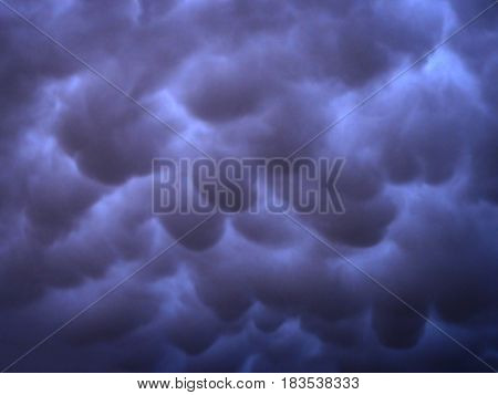 Stormy Weather And Dangerous Clouds Sky Landscape