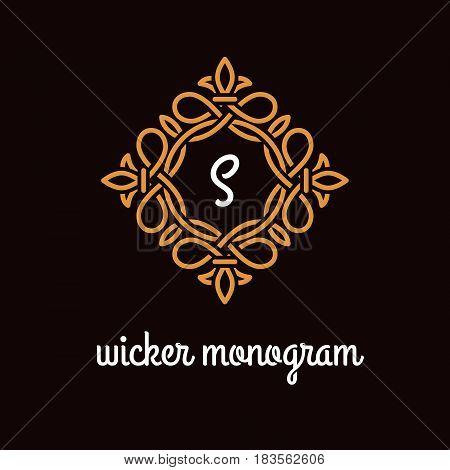 Wicker Monogram