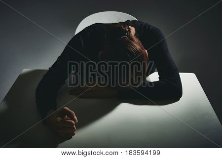 Sad woman