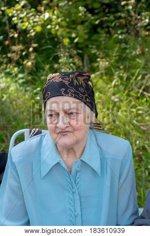 Portrait Of Grandmother Vali