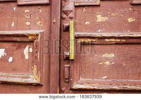 An Ancient Door Handle In Tbilisi Georgia