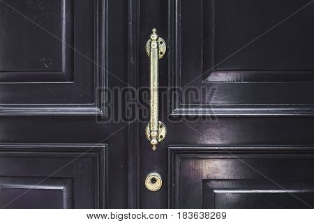 An Ancient Door Handle In Tbilisi Georgia