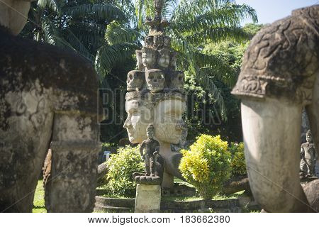 Laos Vientiane Xieng Khuan Buddha Park