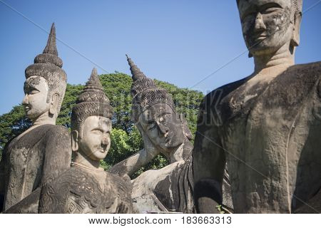 Laos Vientiane Xieng Khuan Buddha Park
