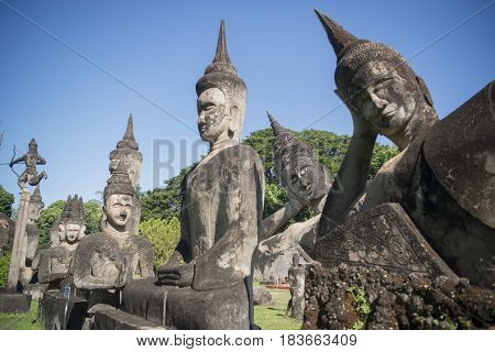Laos Vientiane Xieng Khuan Buddha Park