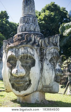 Laos Vientiane Xieng Khuan Buddha Park
