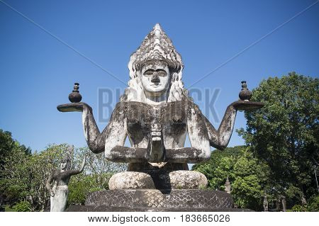 Laos Vientiane Xieng Khuan Buddha Park