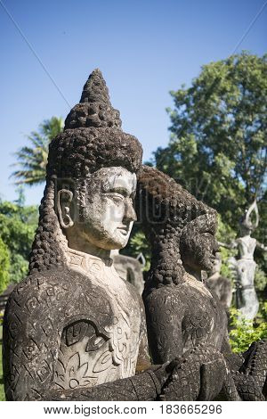 Laos Vientiane Xieng Khuan Buddha Park