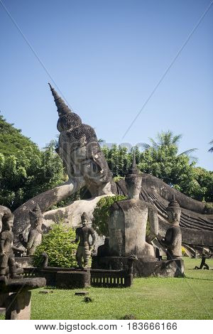 Laos Vientiane Xieng Khuan Buddha Park