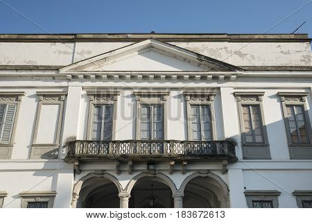 Monza (Brianza Lombardy Italy): exterior of Villa Mirabello historic palace built in 17th century