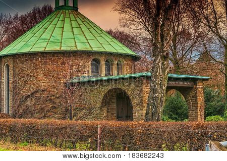 The chapel Maria in the Maien in the city Essen district Kettwig Germany.