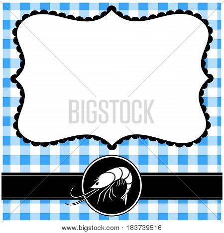 A vector illustration of a Cajun Party invite.