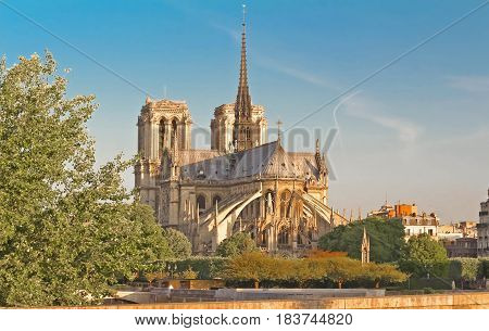 The Notre Dame is historic Catholic cathedral one of the most visited monuments in Paris considered as one of the finest examples of French Gothic architecture.