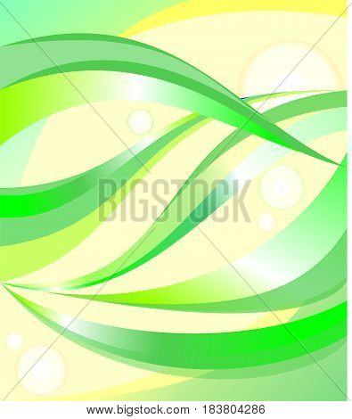 green soft wave background, cool elegant background