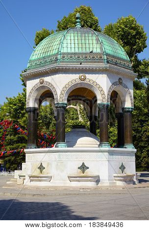 The German Fountain, Istanbul