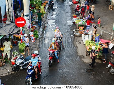 Street In Phu Quoc Island, Vietnam