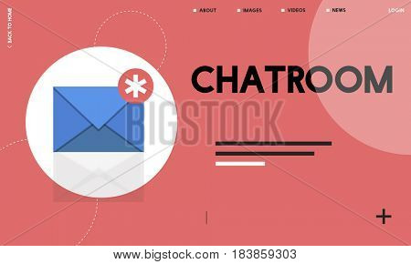 Message Letter E-Mail Chat Notification Graphic