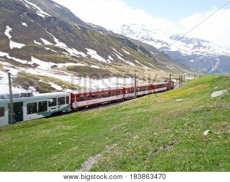 Matterhorn Gotthard Train