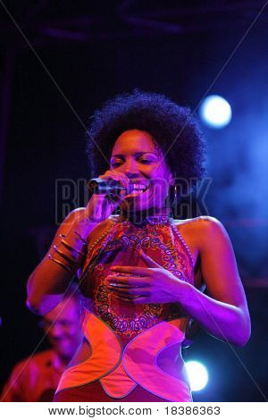 LOULE, PORTUGAL - JUNE 27: Lura 