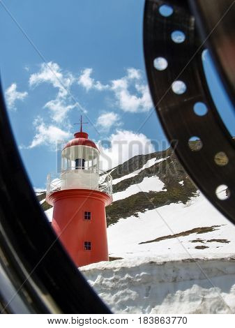 The Lighthouse At Oberalp Pass