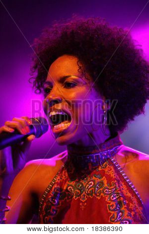 LOULE, PORTUGAL - JUNE 27: Lura 