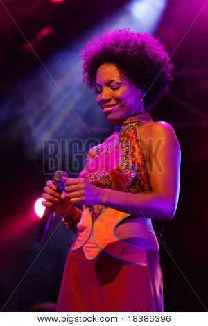 LOULE, PORTUGAL - JUNE 27: Lura 