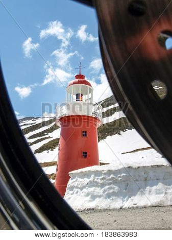 The Lighthouse At Oberalp Pass