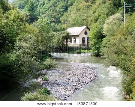 Ravines Of Taleggio Valley.
