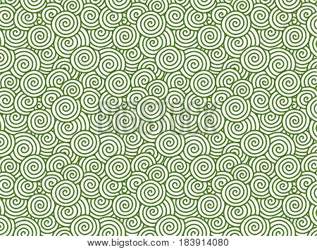 Vector green Chinese cloud pattern background textured