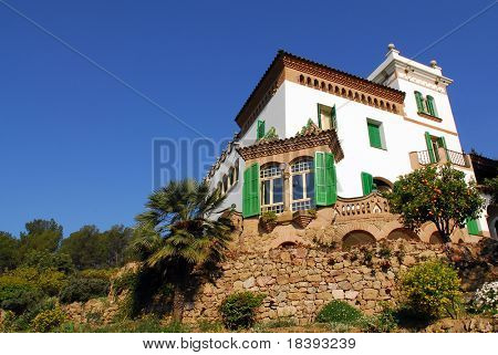 바르셀로나 파크 Guell Mediterrenean 스타일 하우스