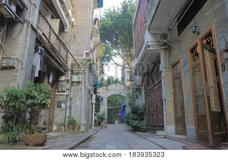 Historical Xiguan Antique city. Xiguan is famous for its traditional architecture and culture.