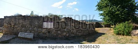 Ruins Of The Ancient Fortress Funa Of The 6Th Century