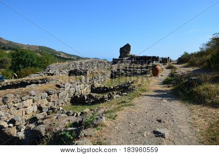 Ruins Of The Ancient Fortress Funa Of The 6Th Century